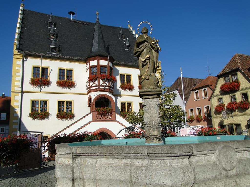 Hotel Schwarzes Ross Schwarzach am Main Luaran gambar