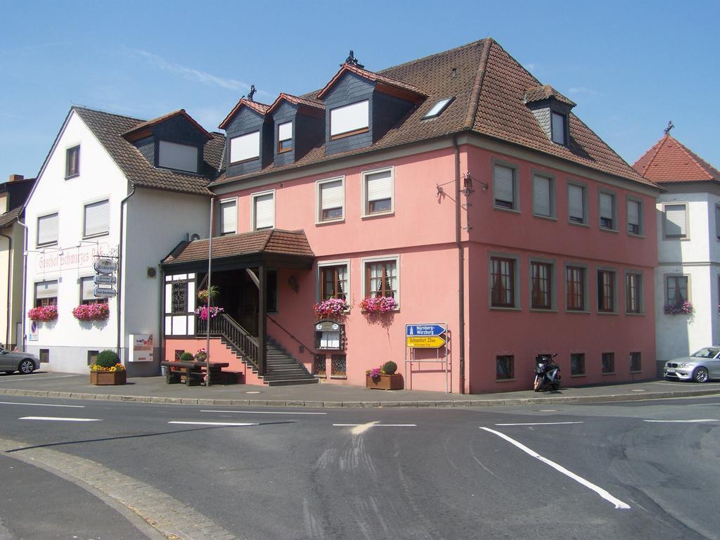 Hotel Schwarzes Ross Schwarzach am Main Luaran gambar